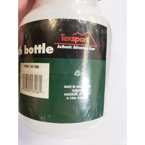 Texsport Authentic Adventure Gear Lightweight 11/2 Paint Wide Mouth Bottle NWT - Picture 3 of 3